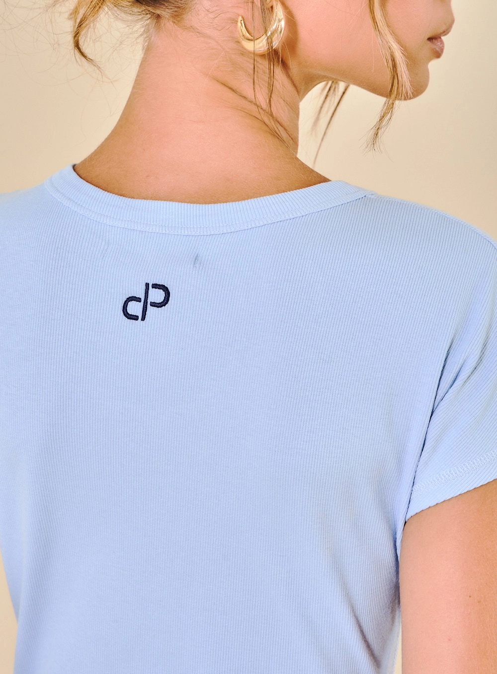 Camiseta Feminina Slim Comfort Fit Azul 2