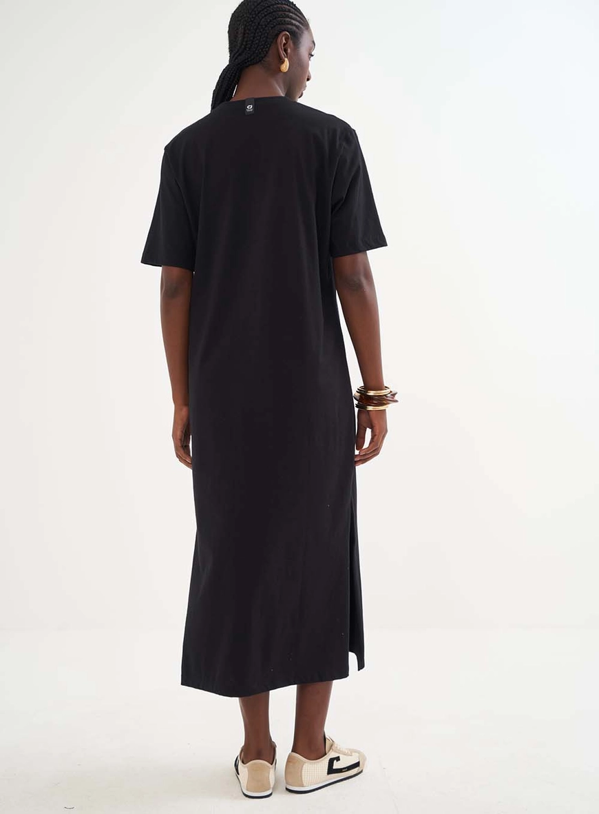 Vestido Midi T-Shirt Dress Vestido Midi T-shirt Dress