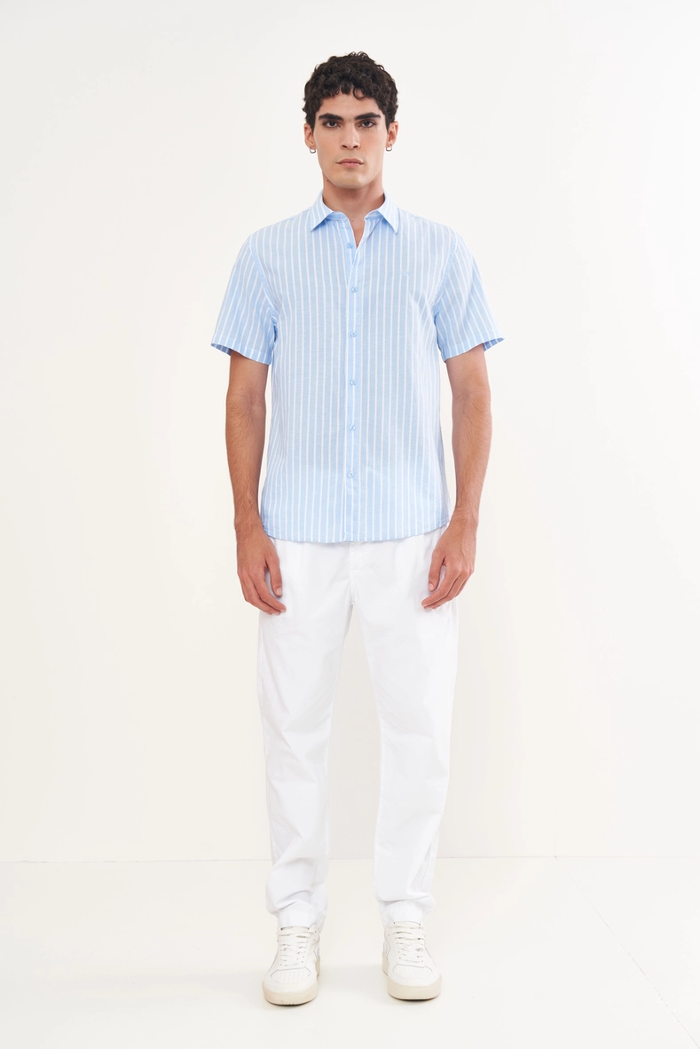 Calça Masculina Com Bolsos