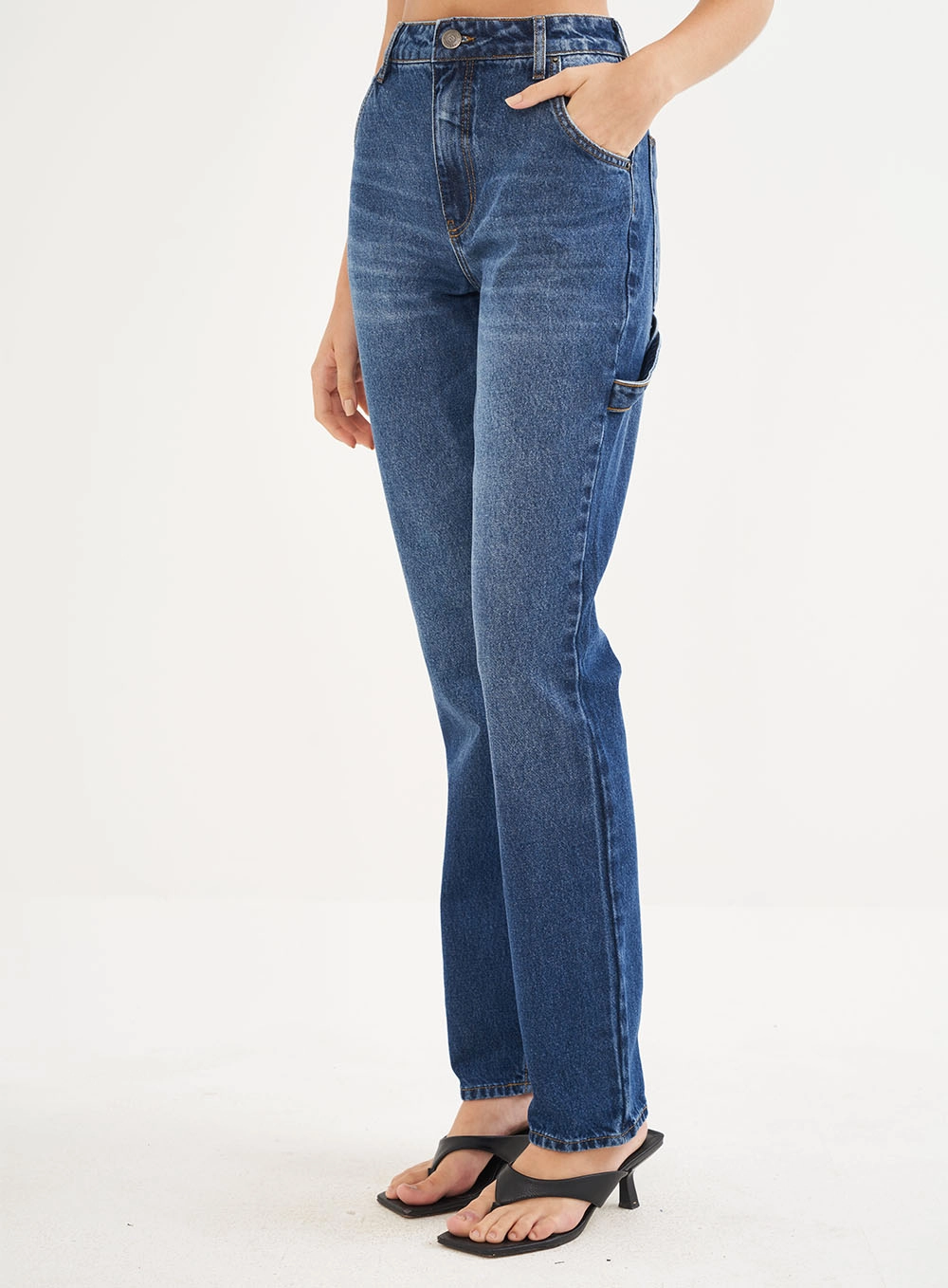 Calça Jeans Feminina Kendall Índigo