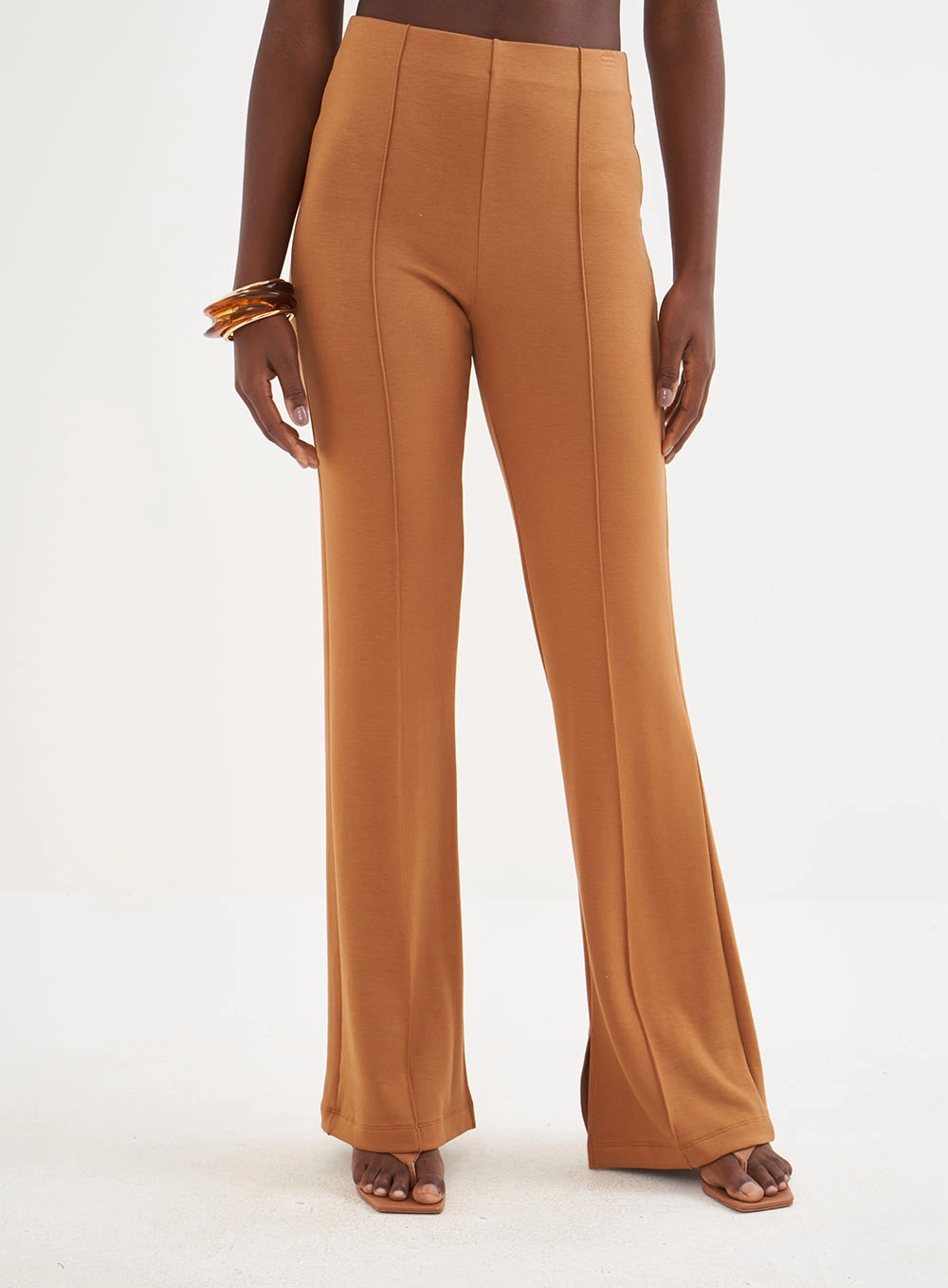 Calça Feminina Comfort Roby Marrom Evermore