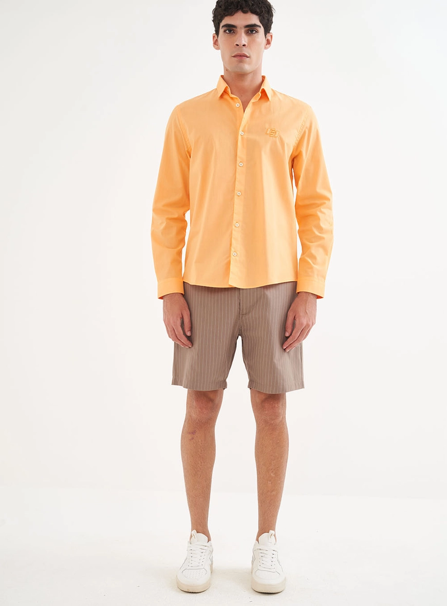 Camisa Masculina Manga Longa - Relax