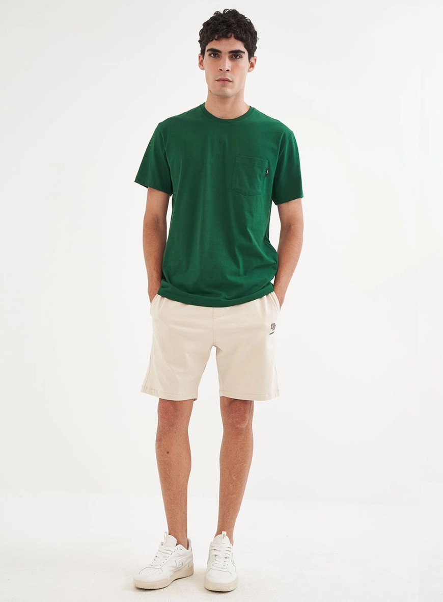 Camiseta Masculina Com Bolso