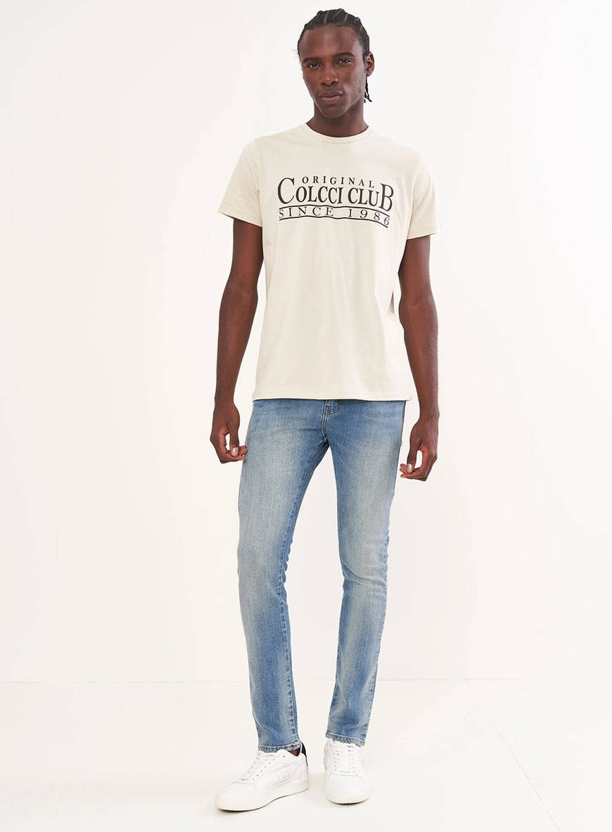Camiseta Masculina Com Estampa Frontal
