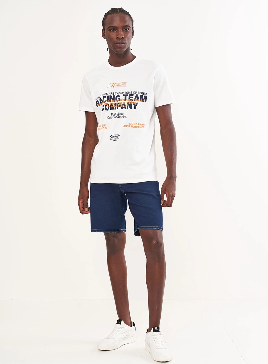 Camiseta Masculina Com Estampa