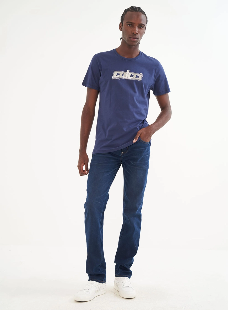 Camiseta Com Estampa Frontal