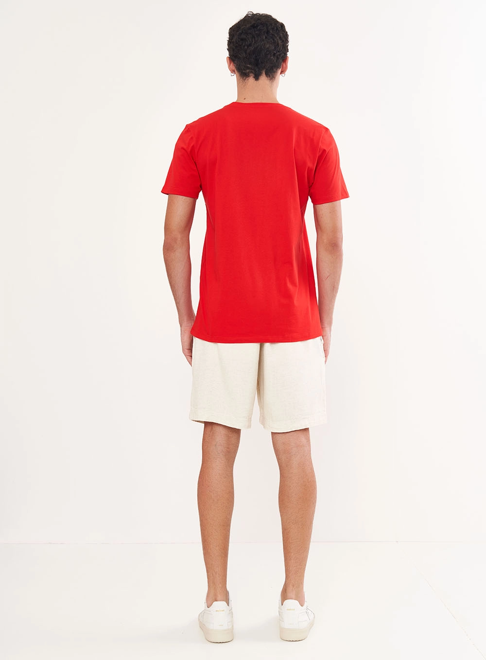 Camiseta Masculina Estampada Vermelho