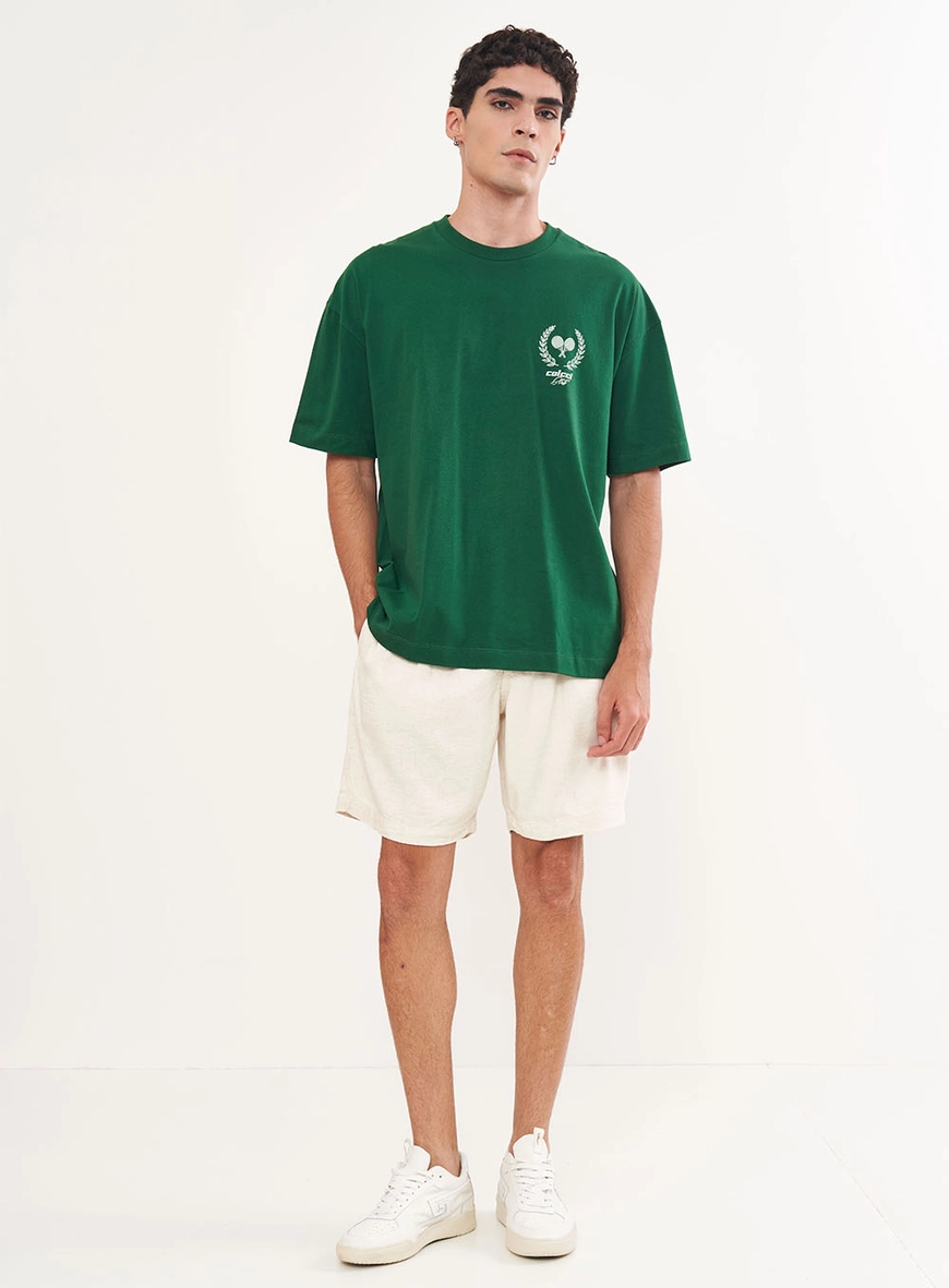 Camiseta Masculina Estampa Costas
