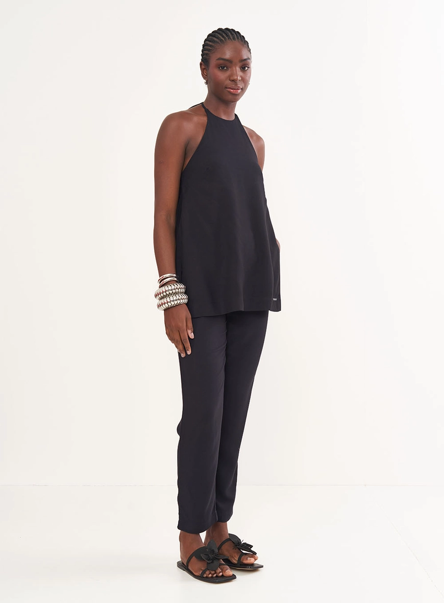 Blusa Alongada Frente Única