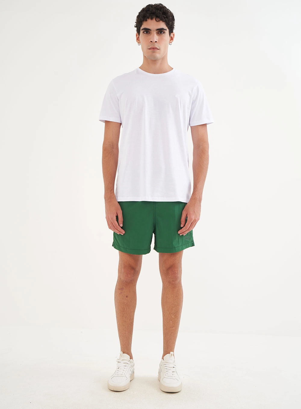 Beachshort Comfort Com Logo Verde