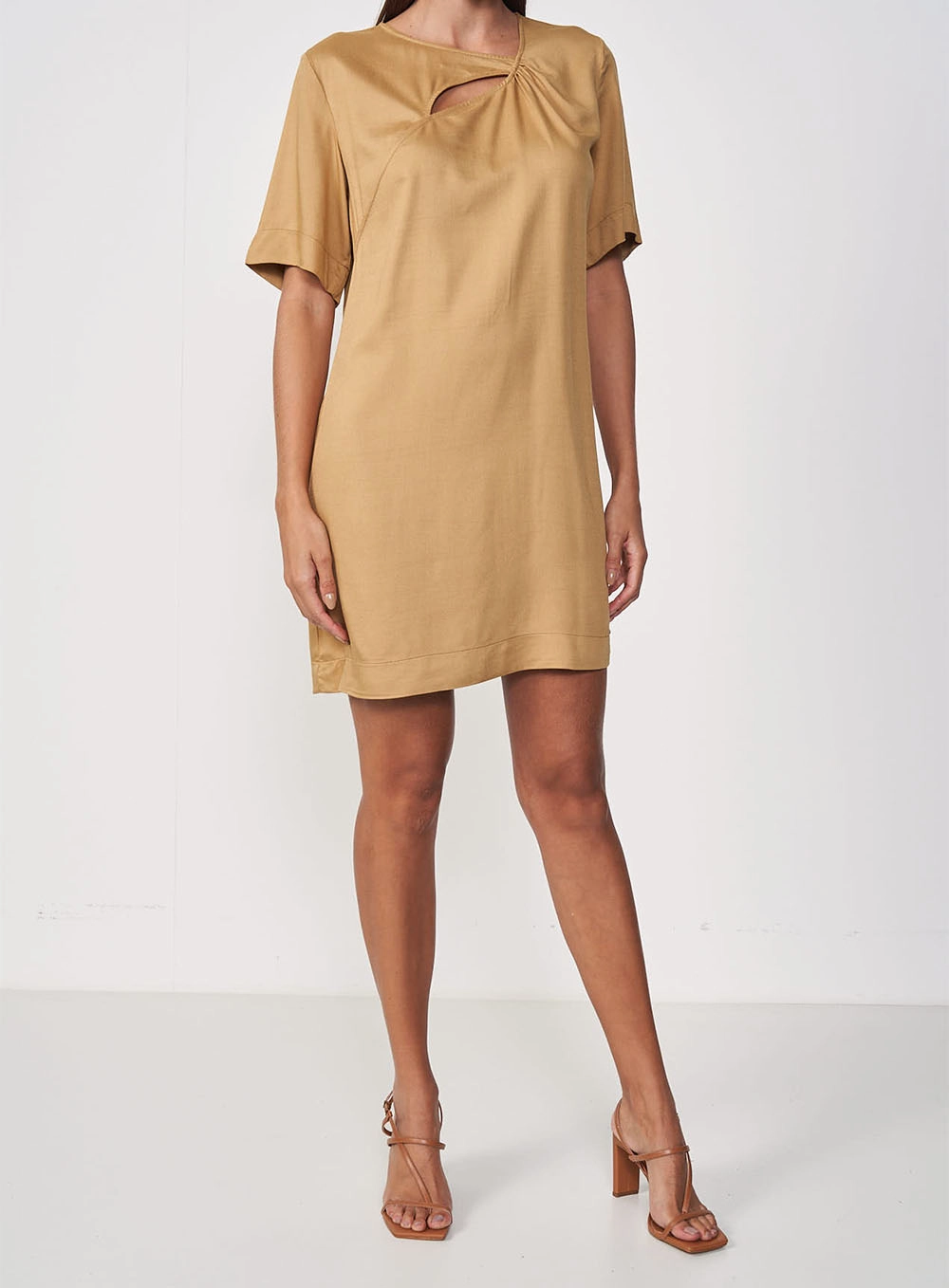 Vestido Colcci Bege Soybean