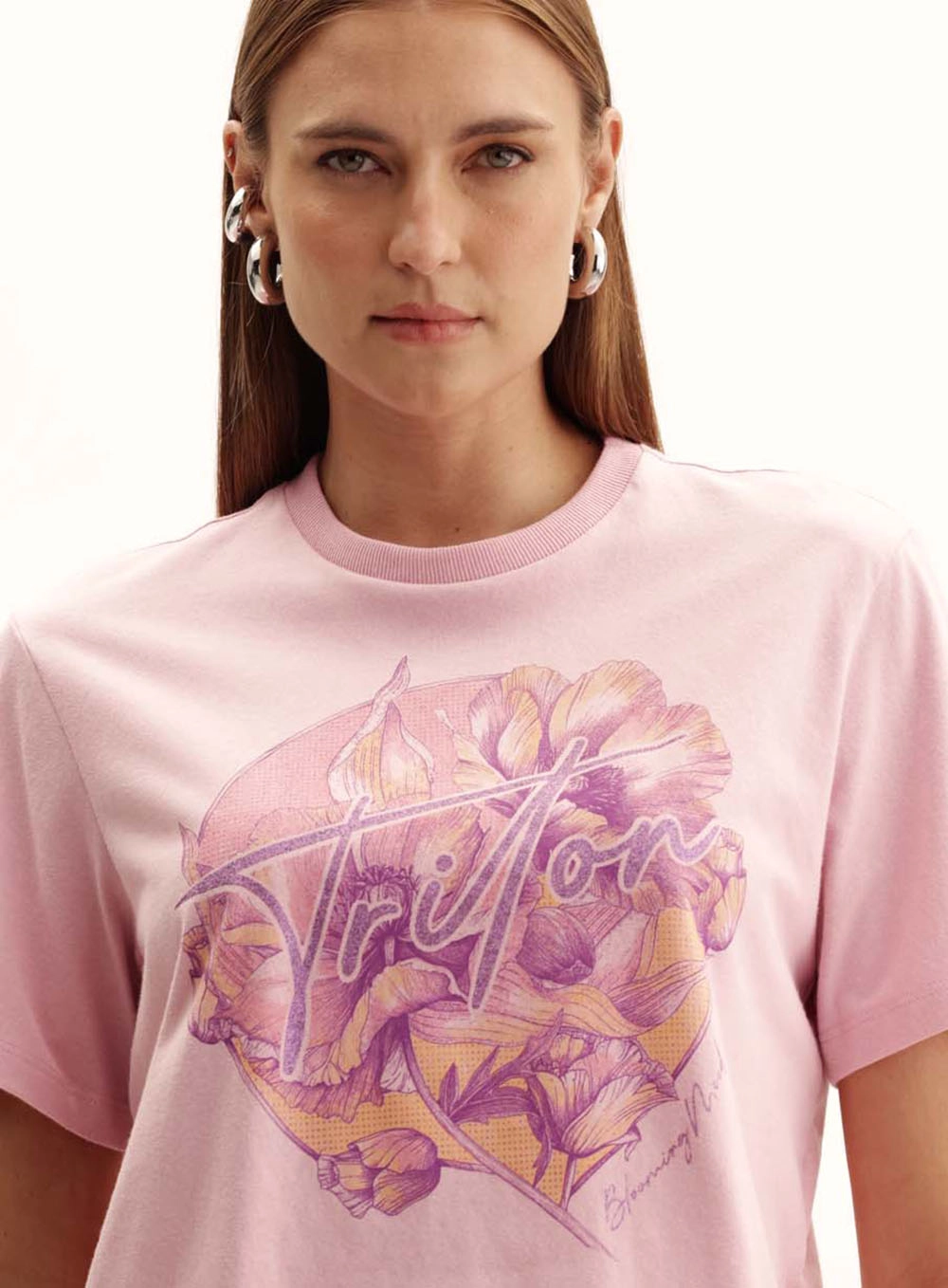 Camiseta Feminina Boy Malha Rosa 3