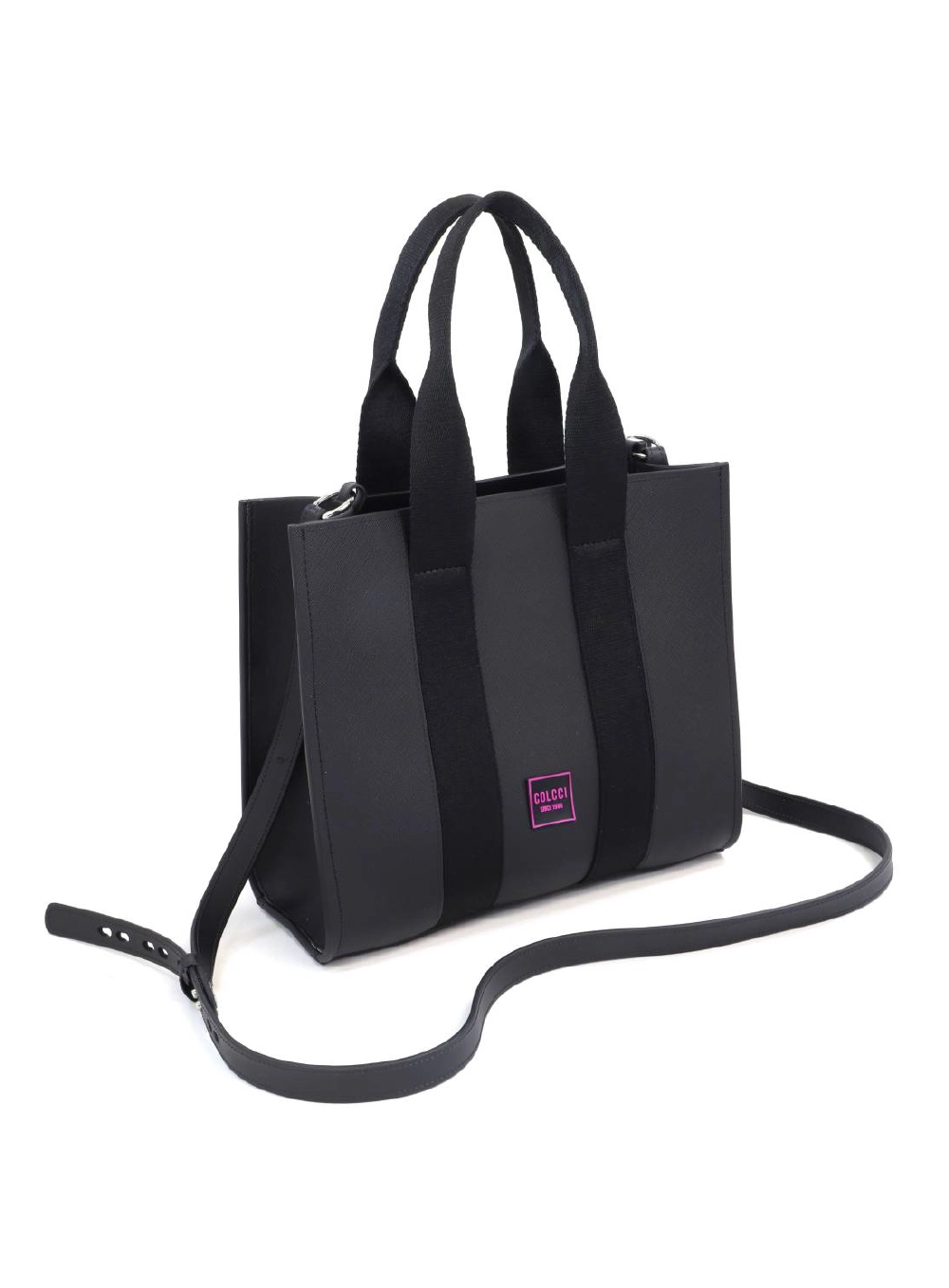 Bolsa Cairo Colcci Rainbow Preto