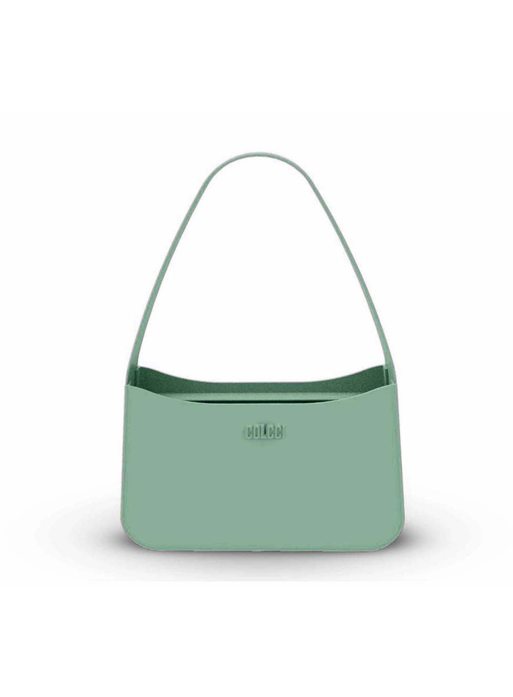 Bolsa Napoles Basica Baguette Verde