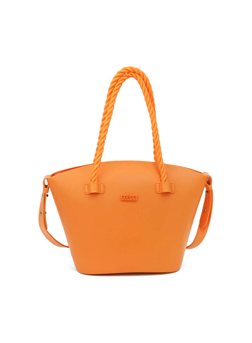 Bolsa Bergamo Tote Com Alça Dupla Laranja