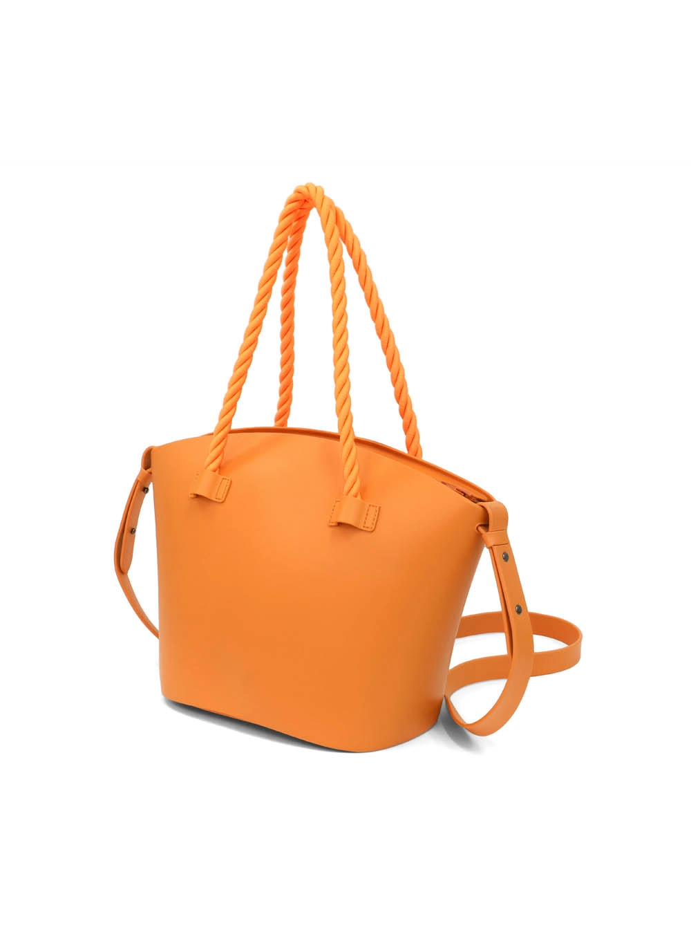 Bolsa Bergamo Tote Com Alça Dupla Laranja