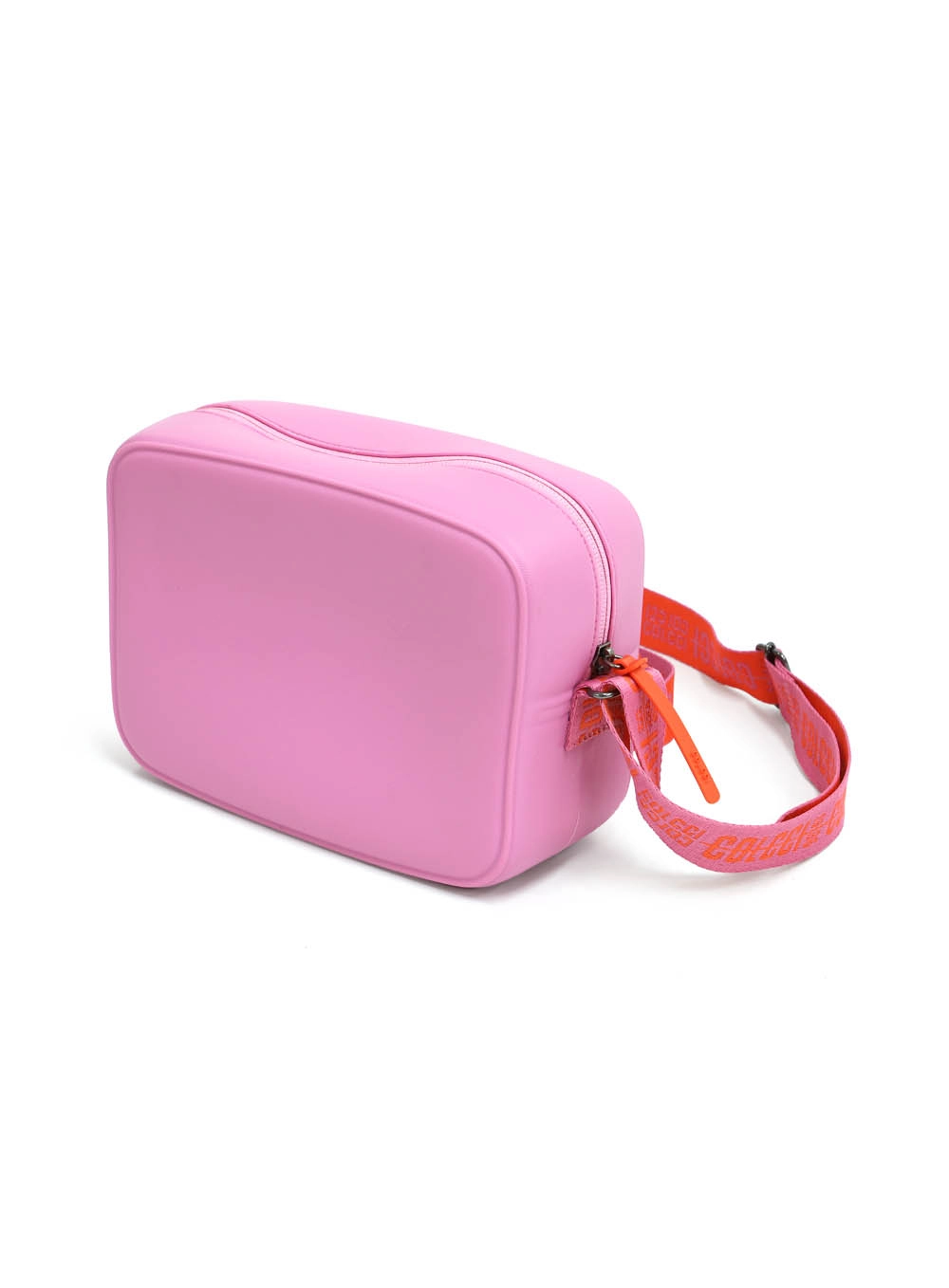 Bolsa Xangai Com Bolsos Logomania Rosa