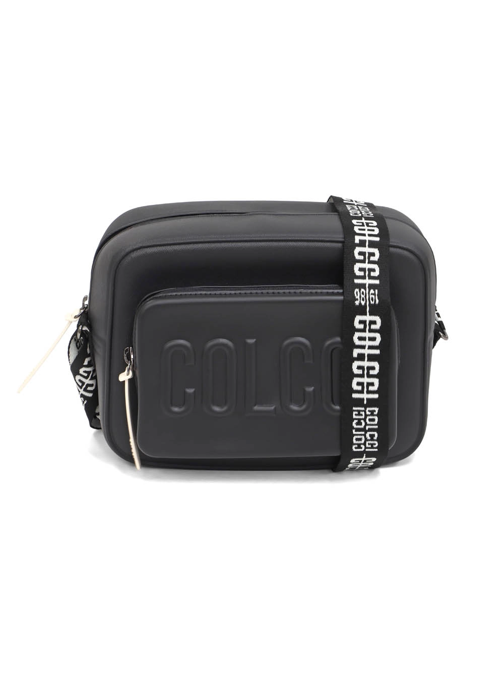 Bolsa Xangai Com Bolsos Logomania Preto
