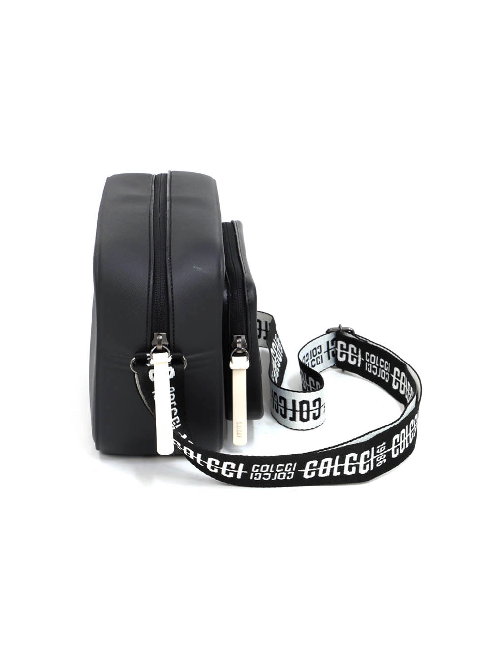 Bolsa Xangai Com Bolsos Logomania Preto