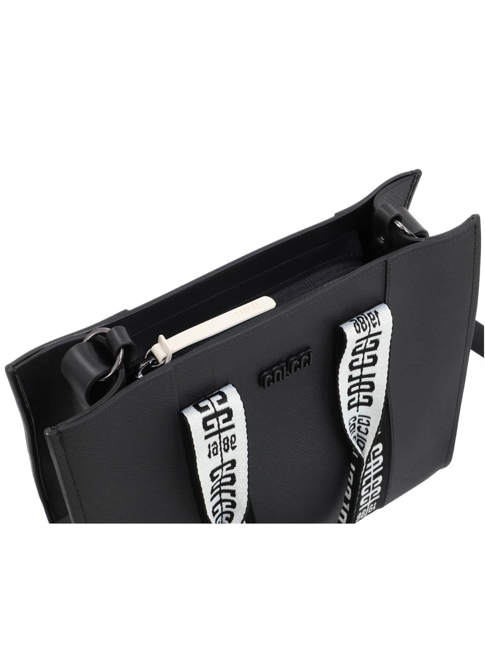Bolsa Cairo Tote Alça Dupla Logomania Preto