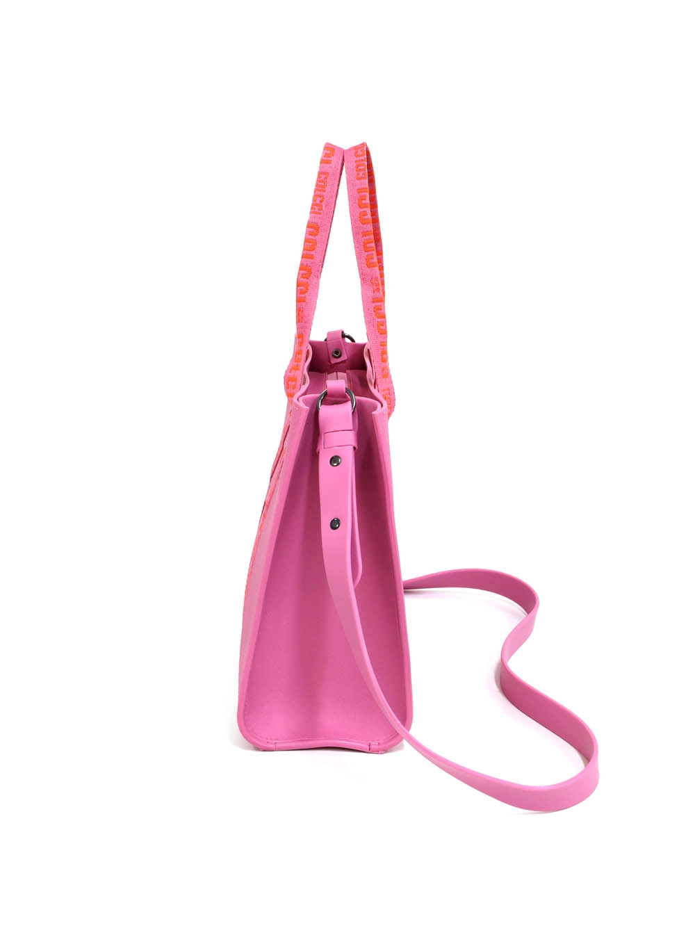 Bolsa Cairo Tote Alça Dupla Logomania Rosa
