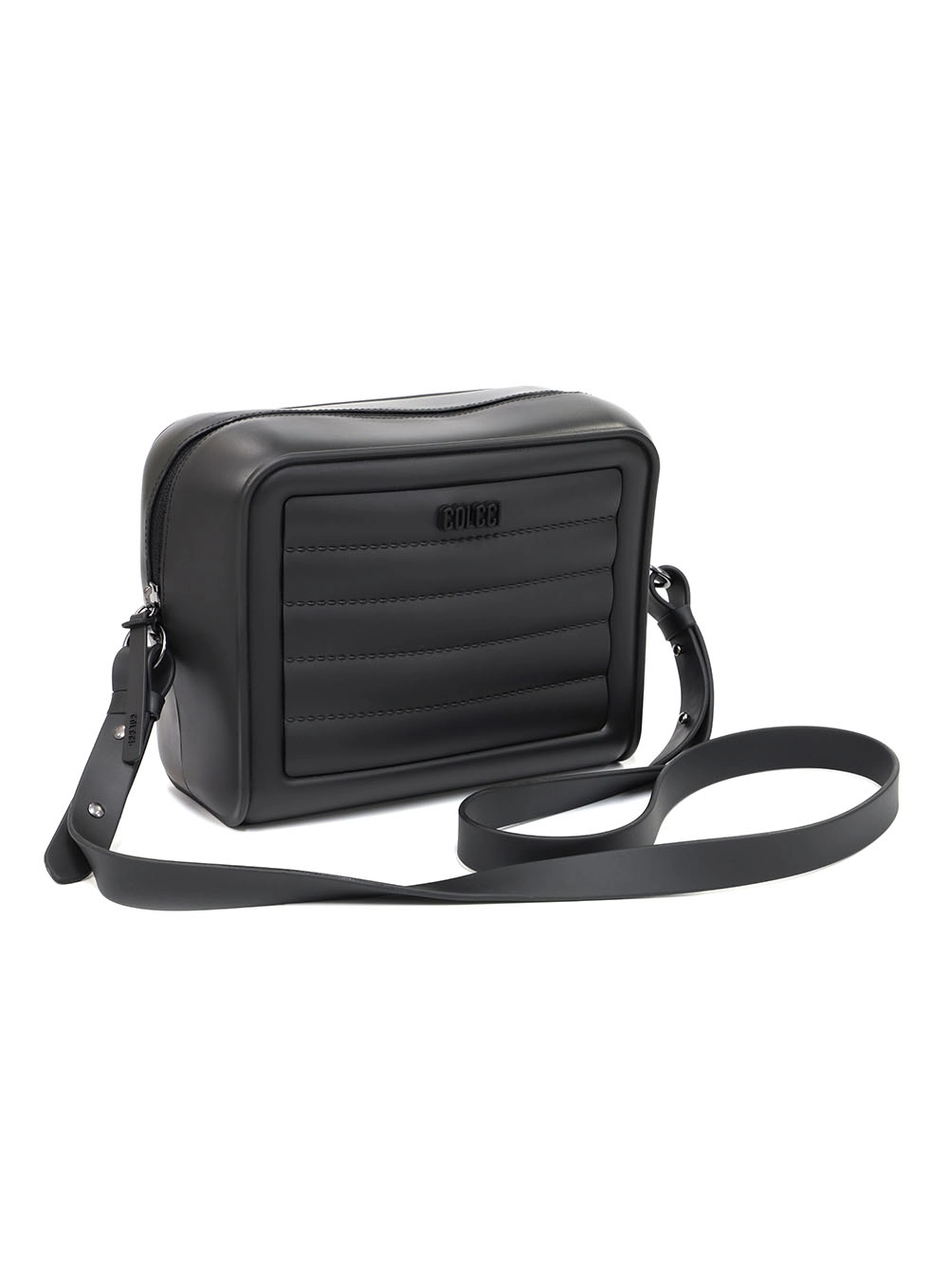 Bolsa Puffer Eslovenia Preto