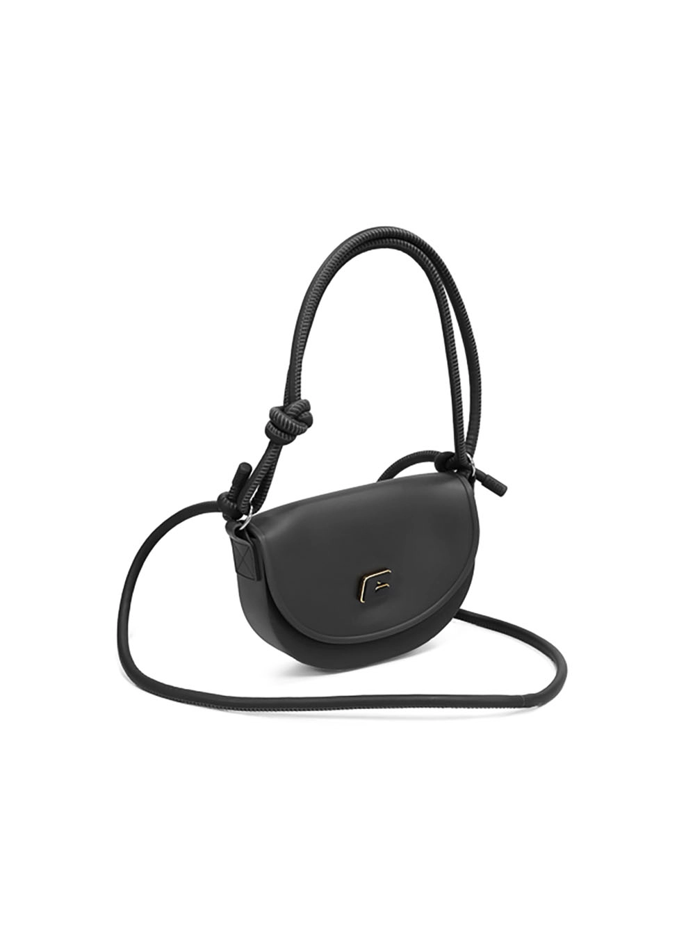 Bolsa Dubai Colcci Tiras Puffer Preto