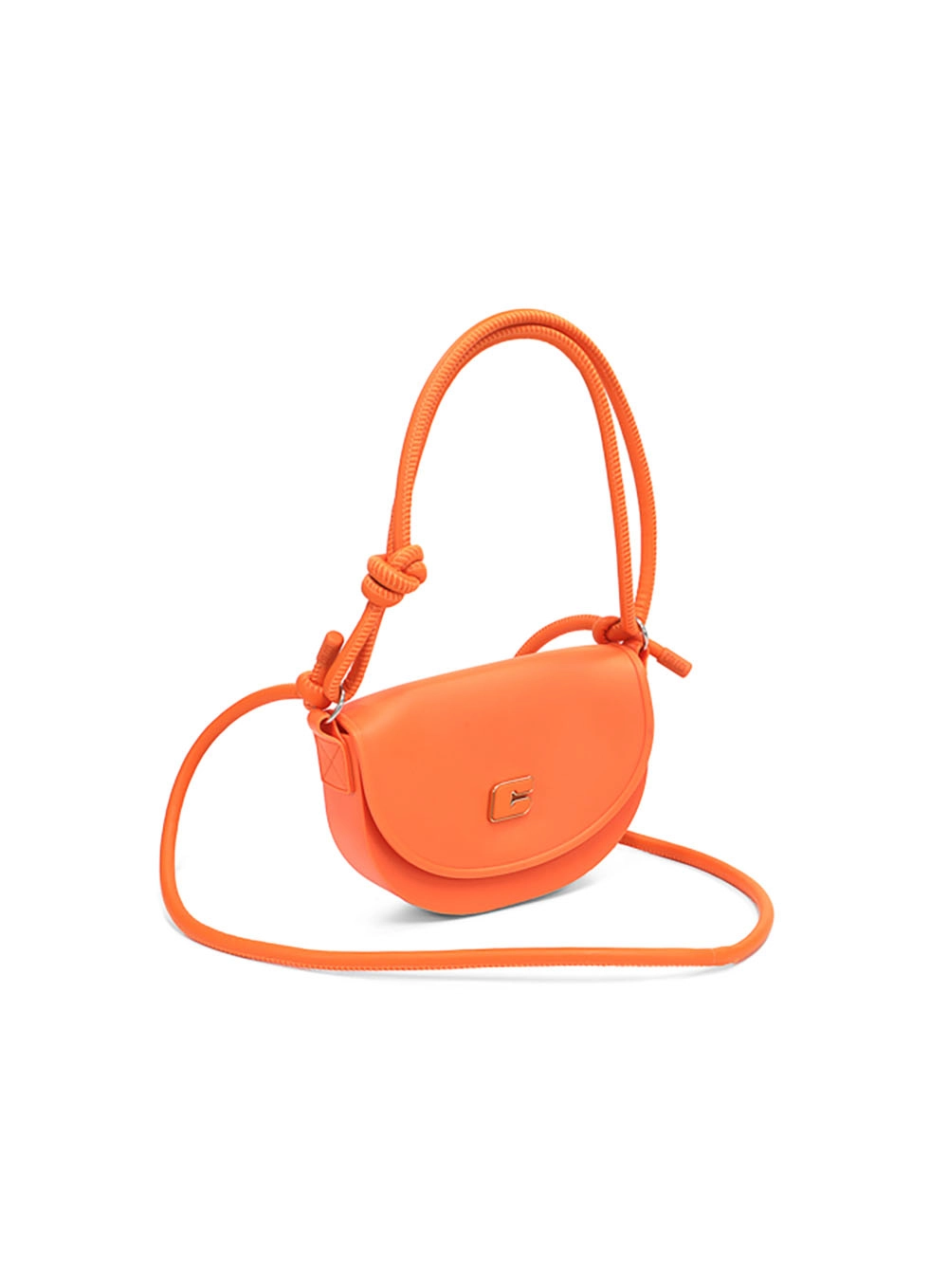Bolsa Dubai Colcci Tiras Puffer Laranja