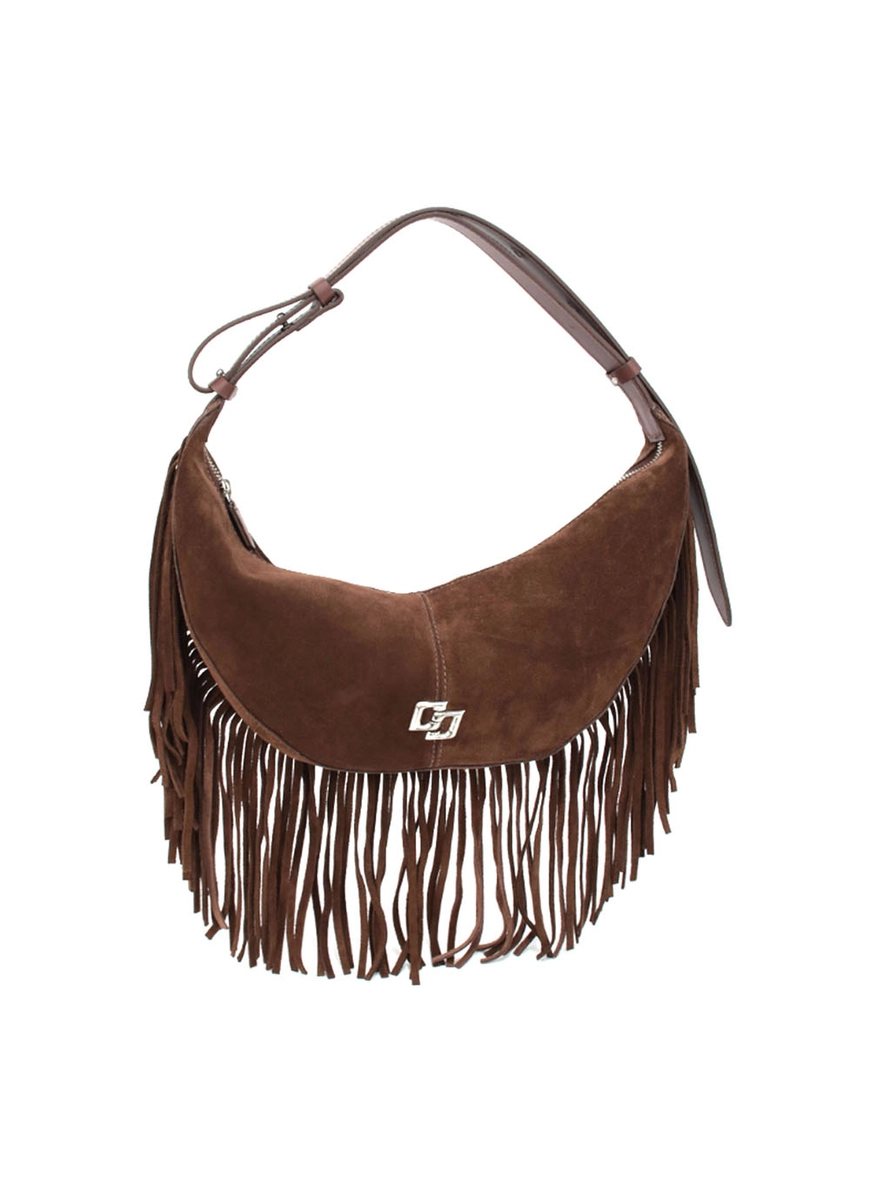 Bolsa Franjada Boho Camurça
