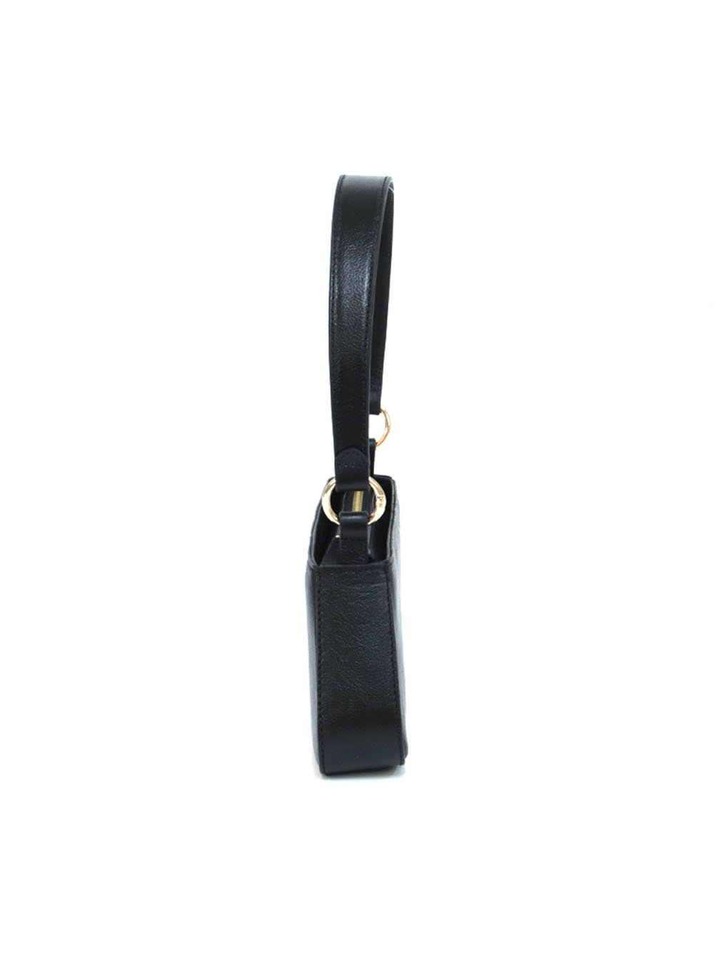 Bolsa Couro Floter Gringo Pequena Preto