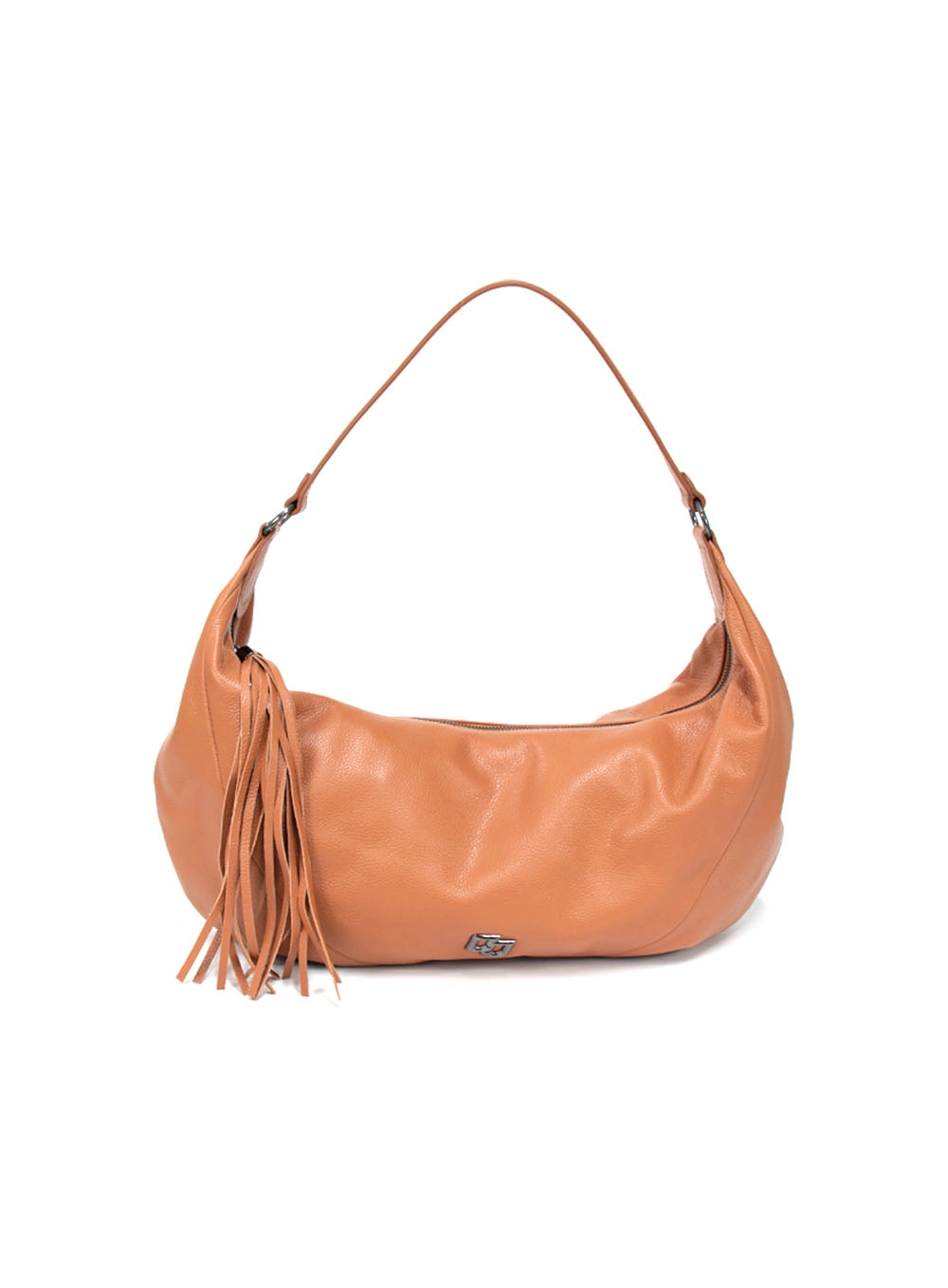 Bolsa Couro Barbi Floter Caramelo