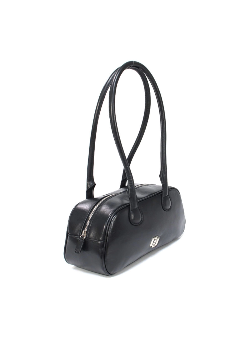 Bolsa Couro Igatu Média Preto