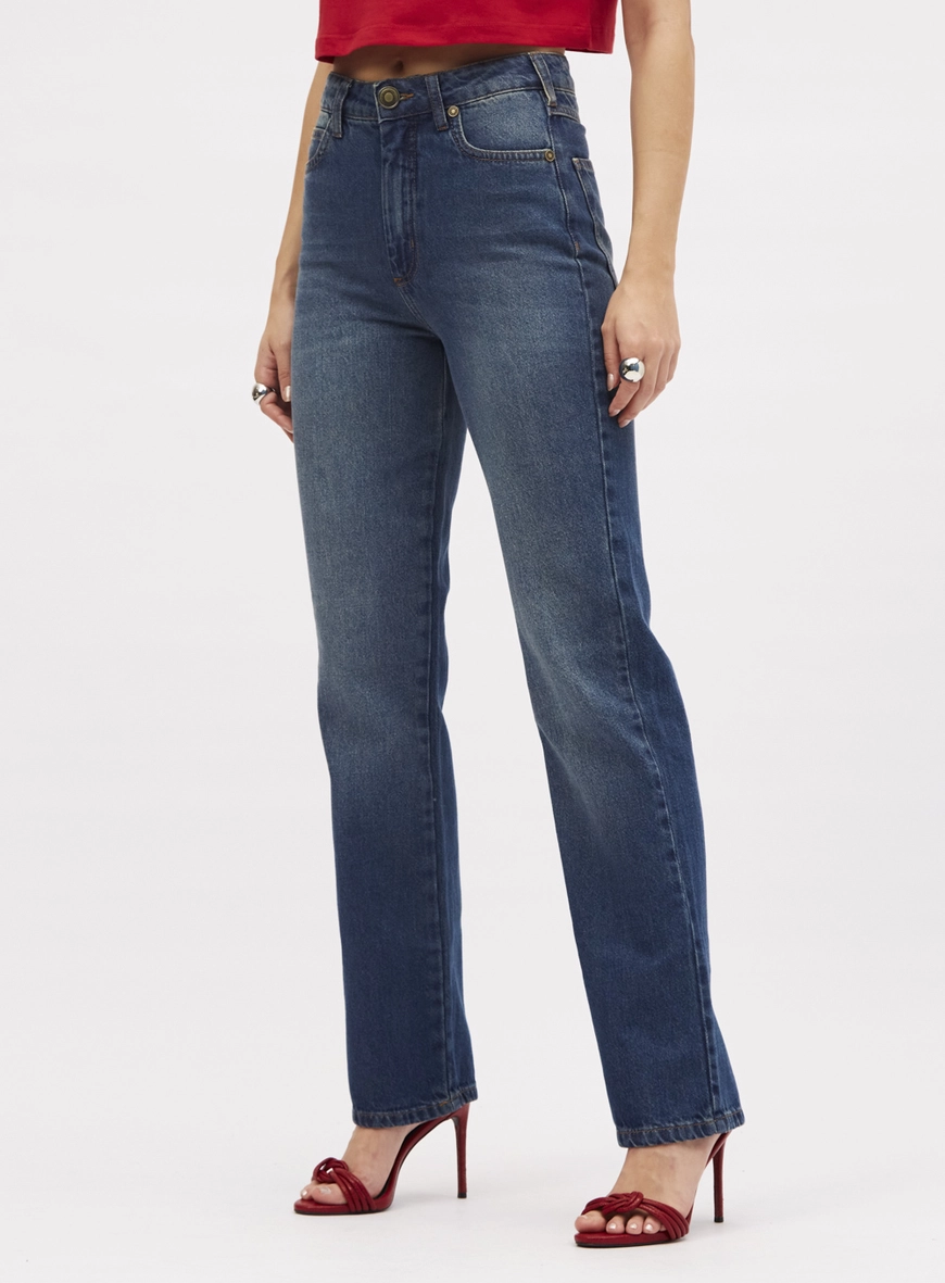 Calça Jeans Reta Índigo 2