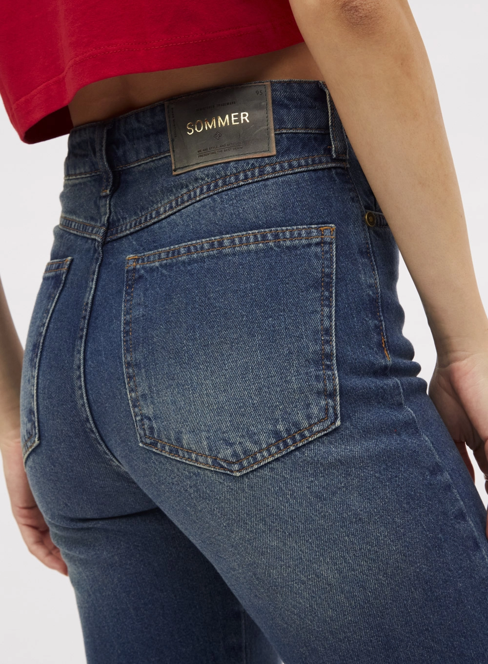 Calça Jeans Reta Índigo 4