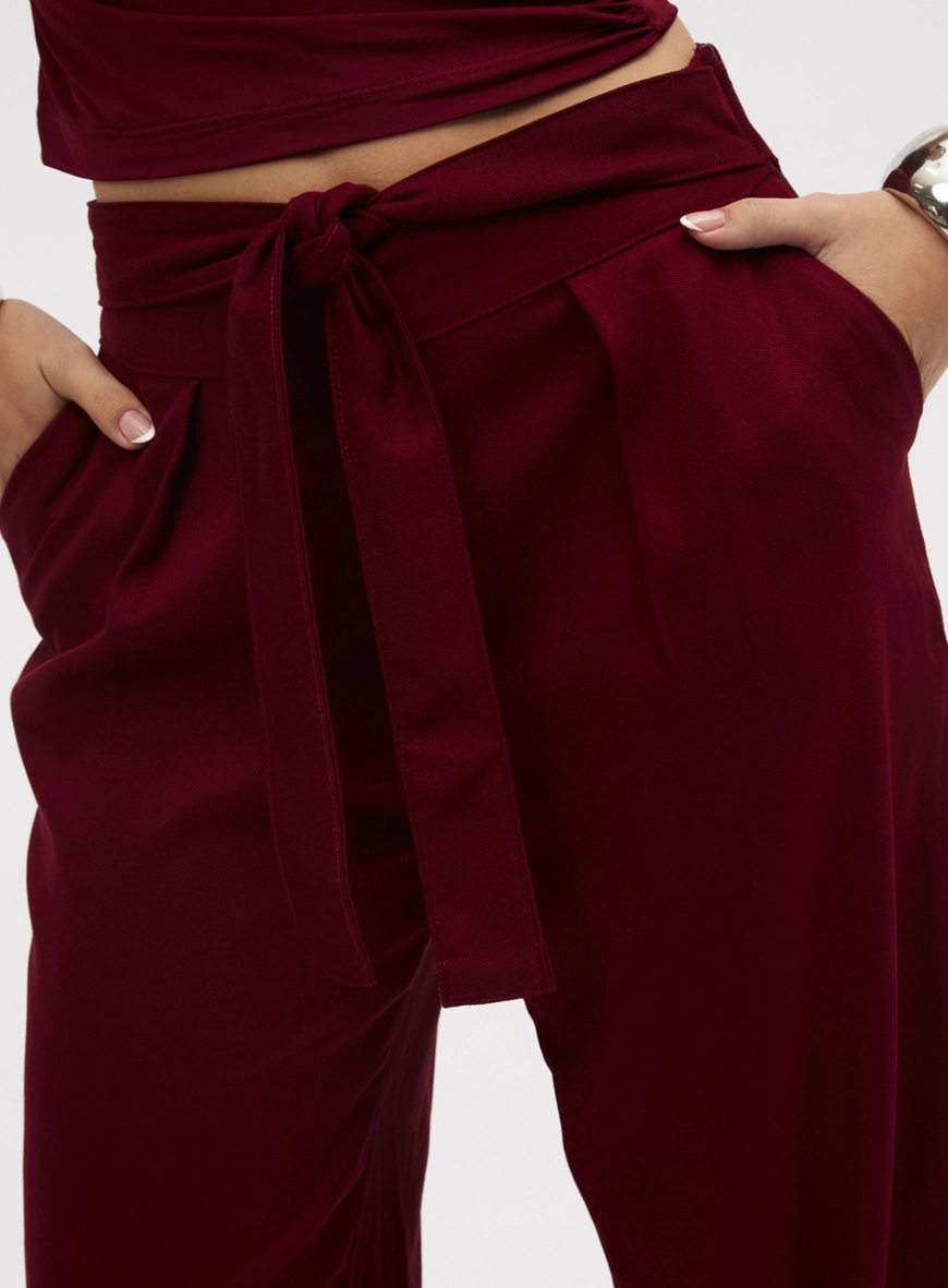 Calça Sommer Bordô Bloodstone 4