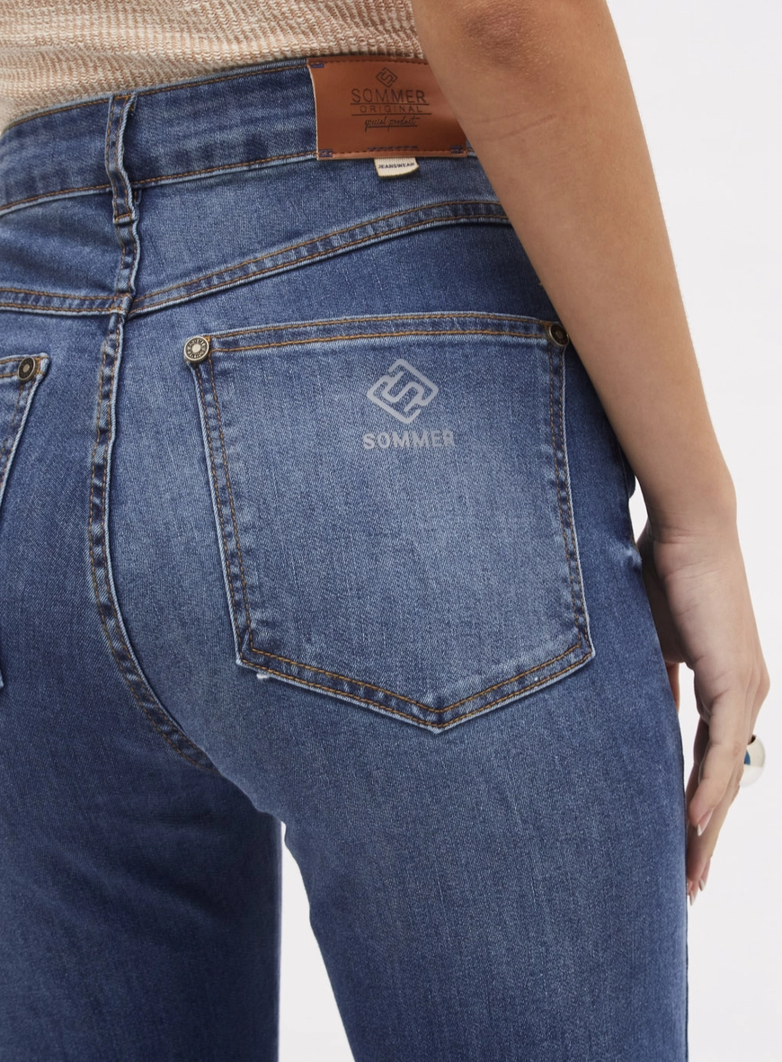 Calça Jeans Flare Índigo 4