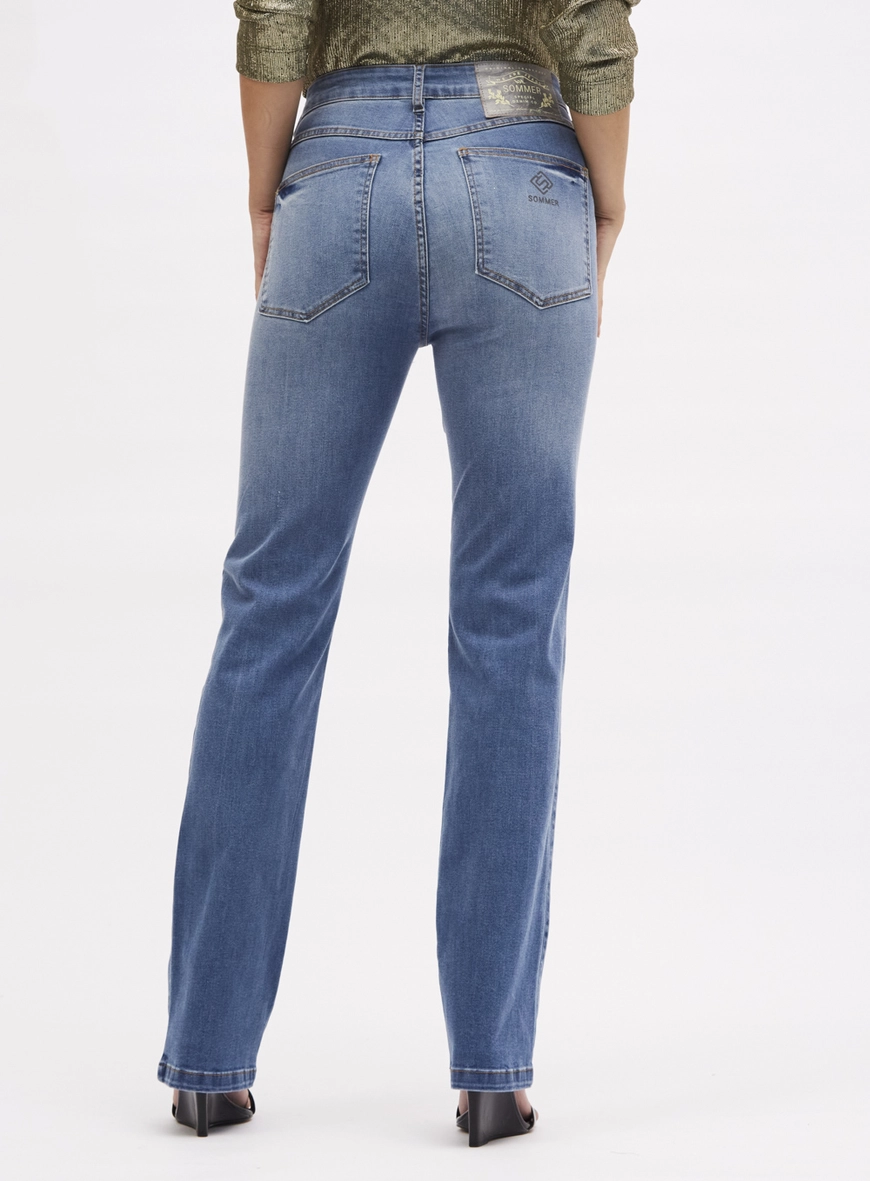 Calça Jeans Reta Índigo 3