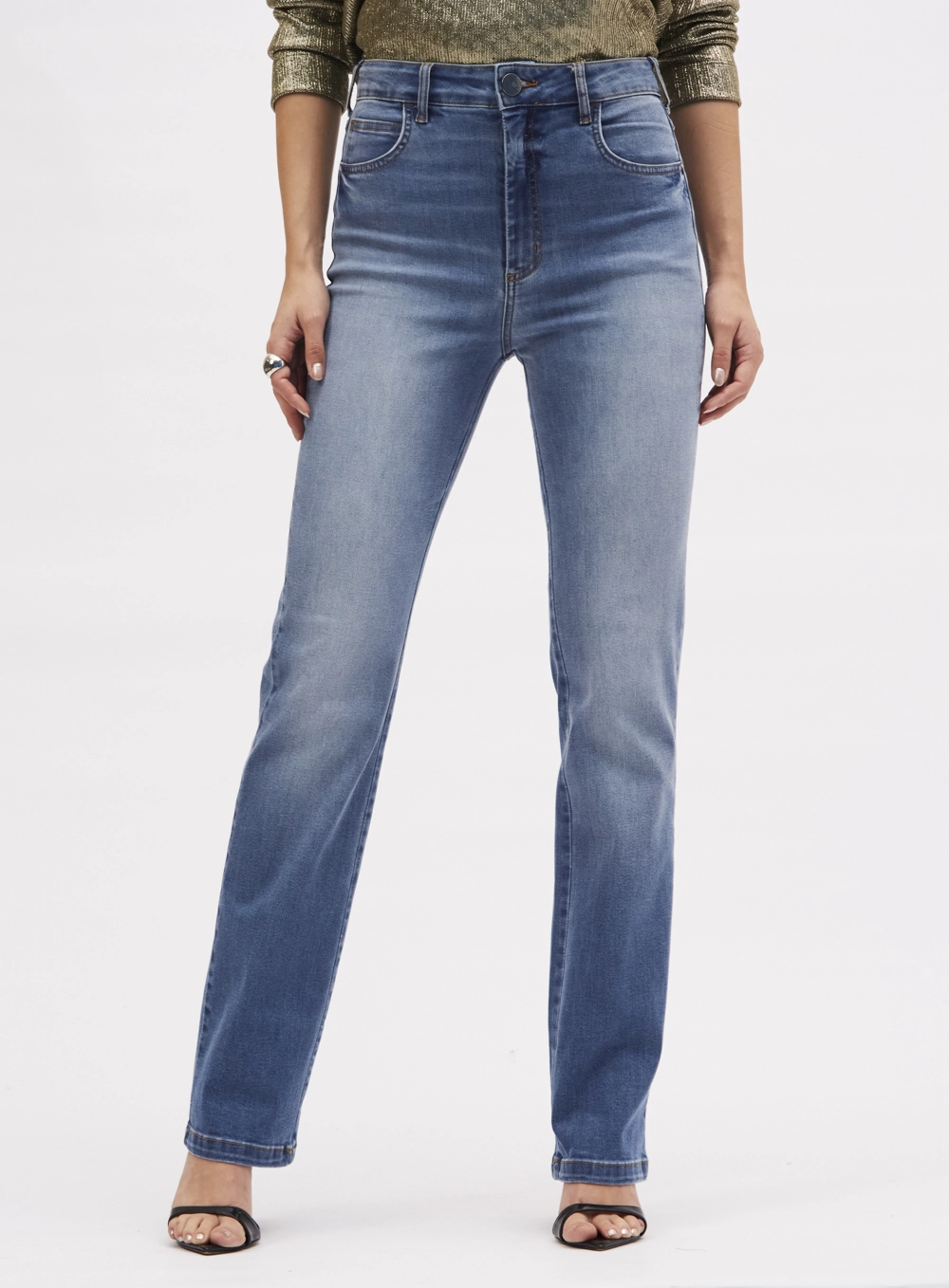 Calça Jeans Reta Índigo 2