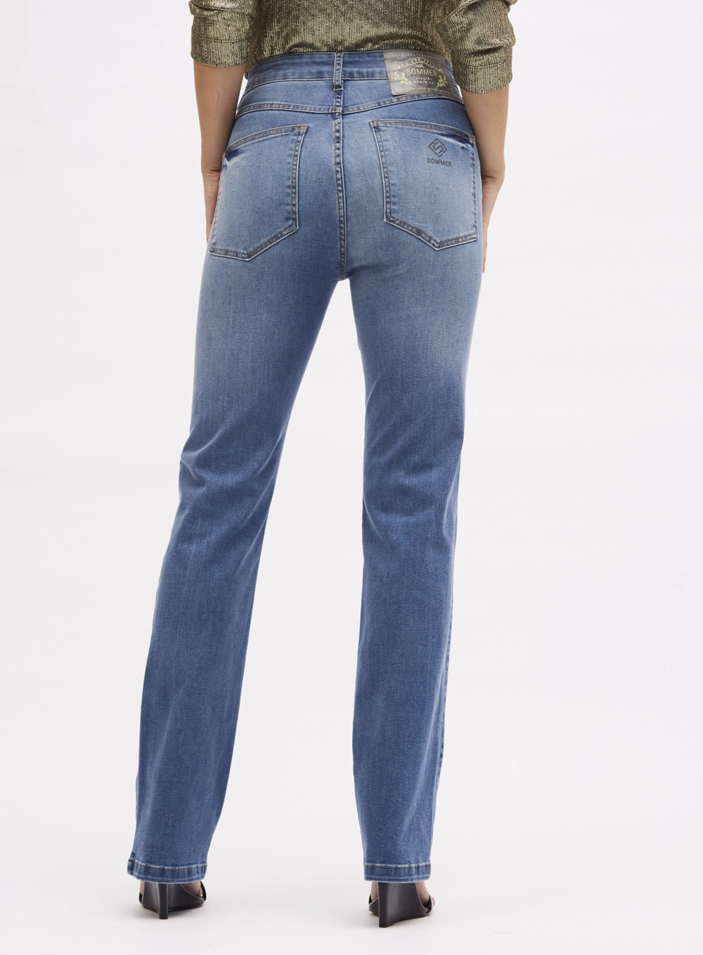 Calça Jeans Reta Índigo 3