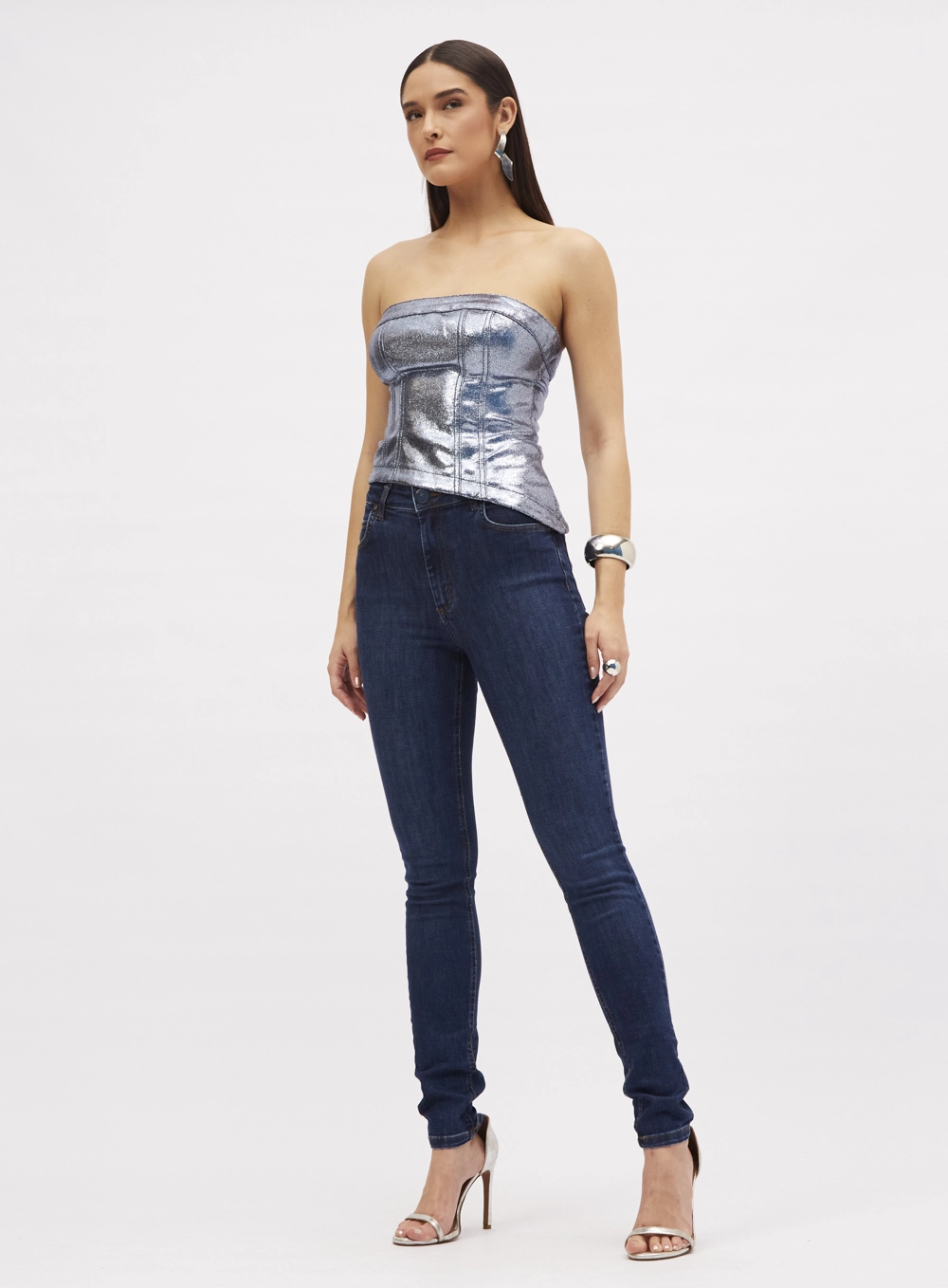 Calça Jeans Skinny Índigo 1