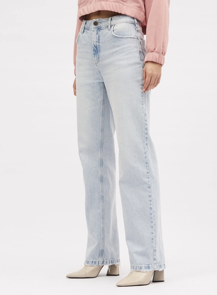 Calça Jeans Reta Slim