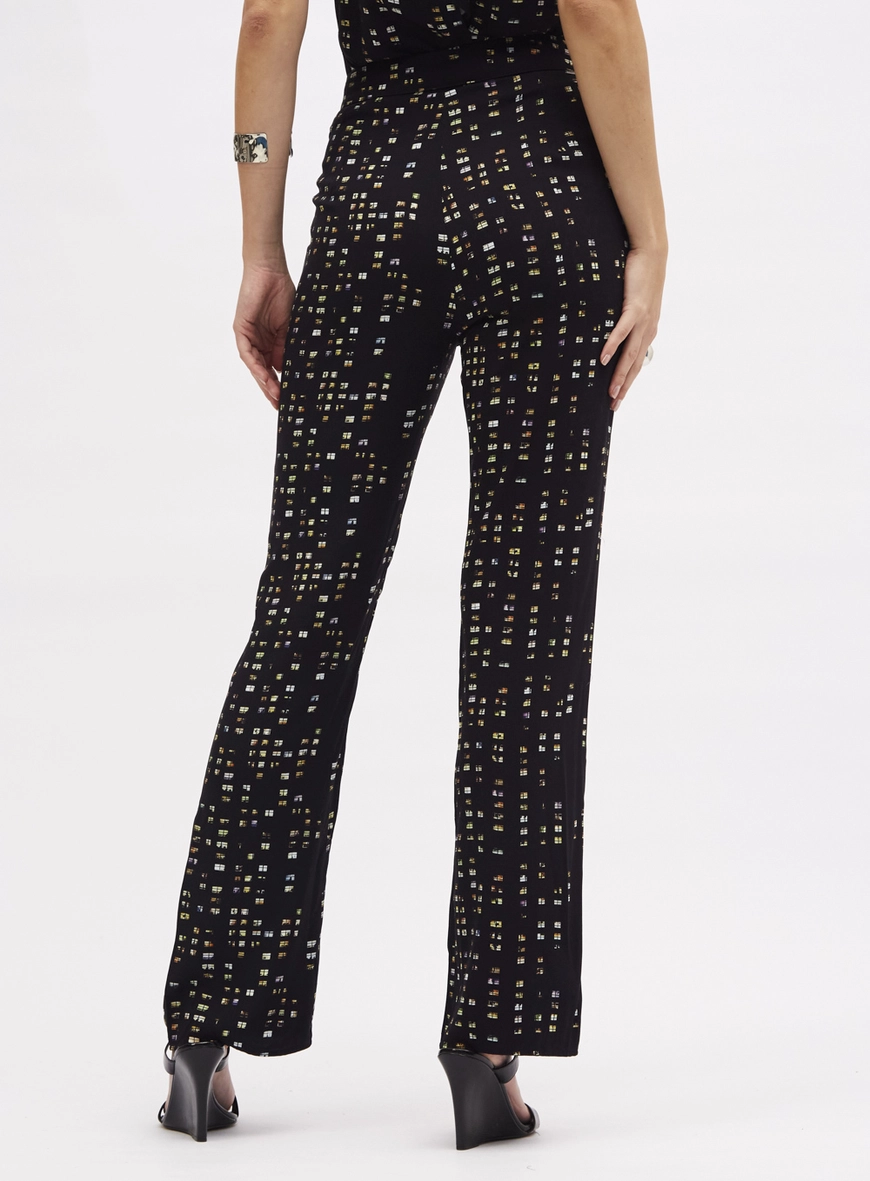 Calça Estampada Preto 3