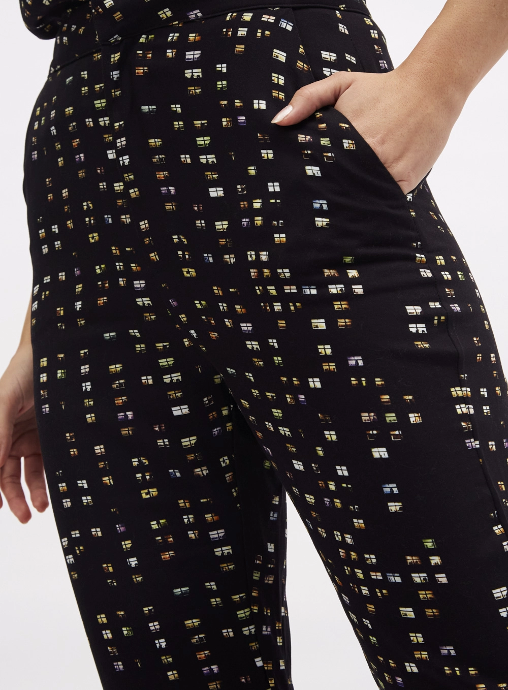 Calça Estampada Preto 4