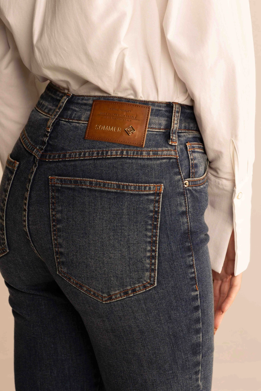 Calça Jeans Feminina Skinny Média Índigo 3