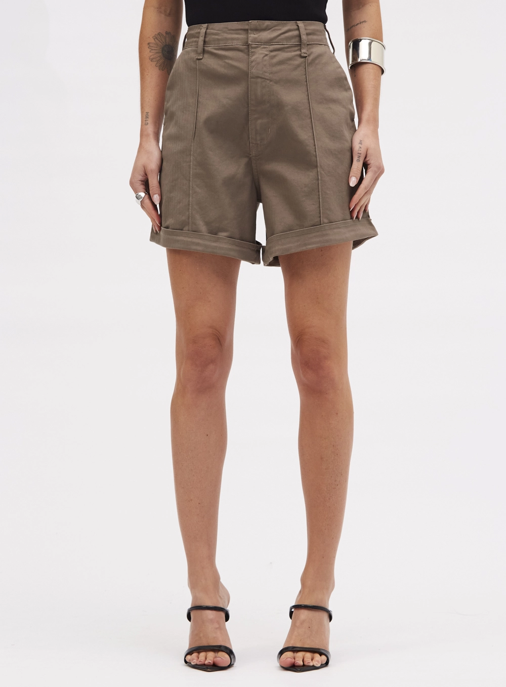Short Sarja Cinza 2