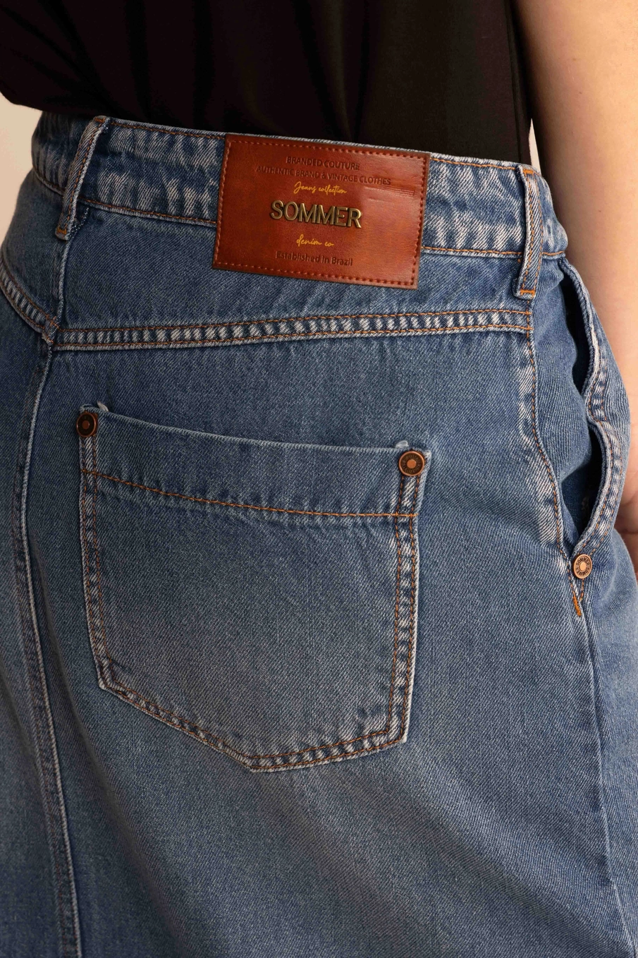 Saia Jeans Índigo 3