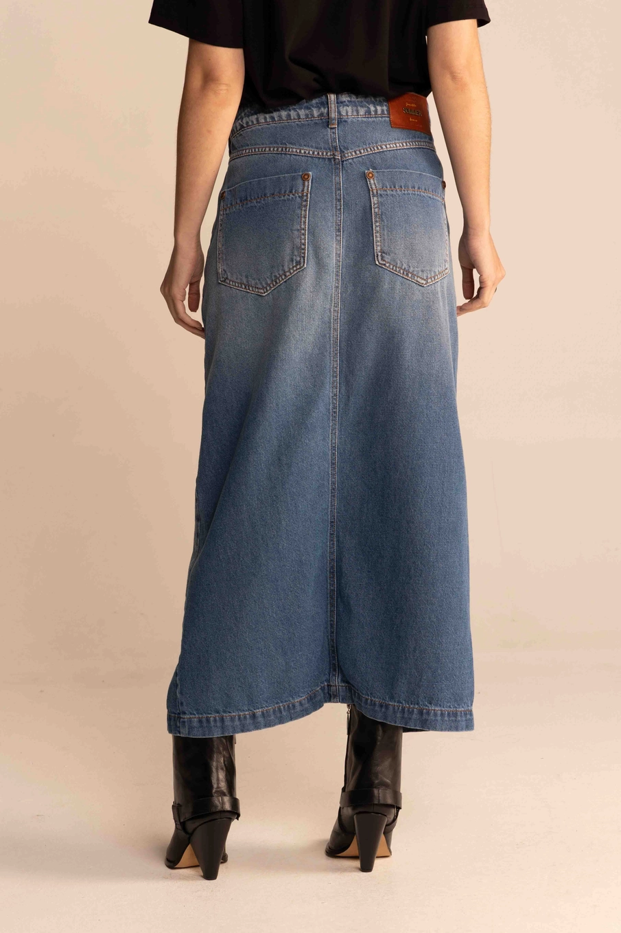 Saia Jeans Índigo 4