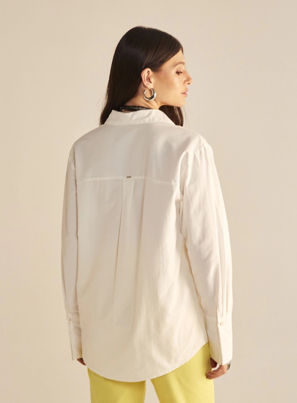 Camisa Feminina Comfort Tricoline Off Shell 3
