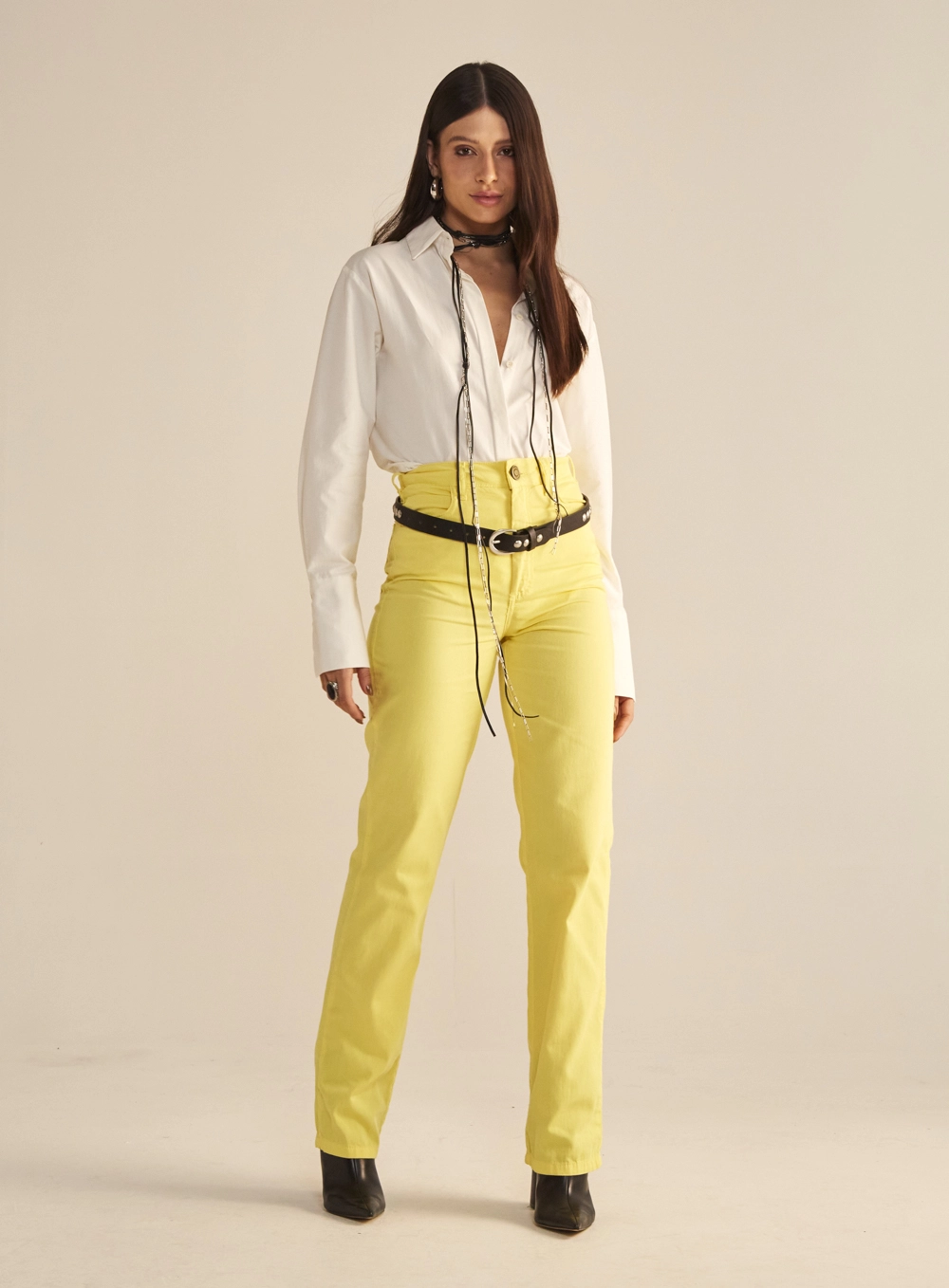 Camisa Feminina Comfort Tricoline Off Shell 4