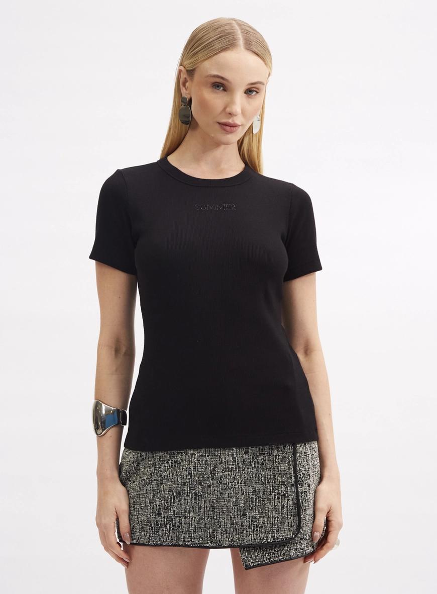 Camiseta Small Estampada Preto 2